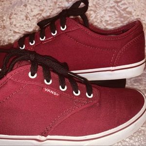 Burgundy | Vans | Women’s | 8.5 | EUC